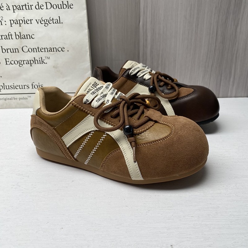 2026春秋新款韩版日常防滑系带休闲平底运动鞋学生德训女单鞋,女鞋,德训鞋,淘宝优惠券,粉丝福利购,淘宝优惠卷