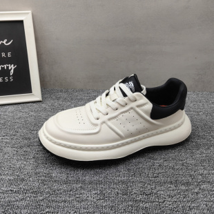 断码处理2025春款真皮韩版舒适百搭休闲板鞋小白鞋牛皮男鞋皮鞋