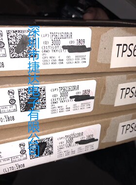 TPS61161DRVR WSON-6-EP(2x2)  丝印BZR  TI原装进口现货