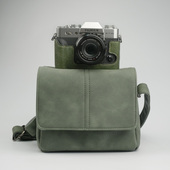 微单相机包适用富士XM5XS20xt5XT30III单肩斜挎佳能R50Vm50内胆包