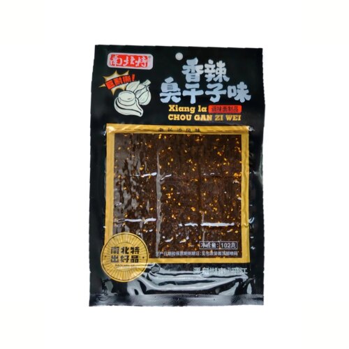 南北特香辣臭干子味102g调味面制品湖南平江风味麻辣小零食辣条