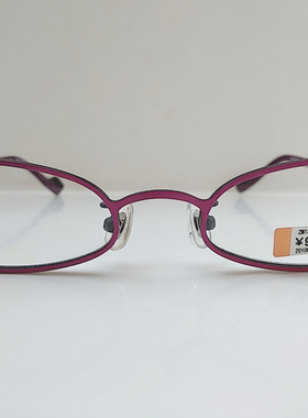 ZOFF ZM12008A 紫色黑色不锈钢小脸眼镜 平面镜