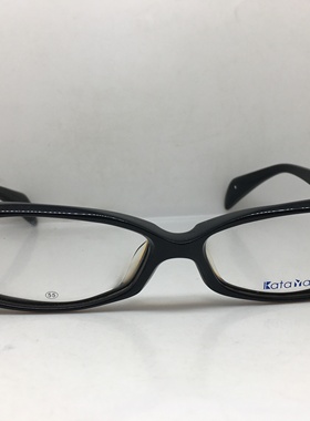kata yama KY 664卡特雅玛 黑色板材框眼镜 男女通用眼镜架
