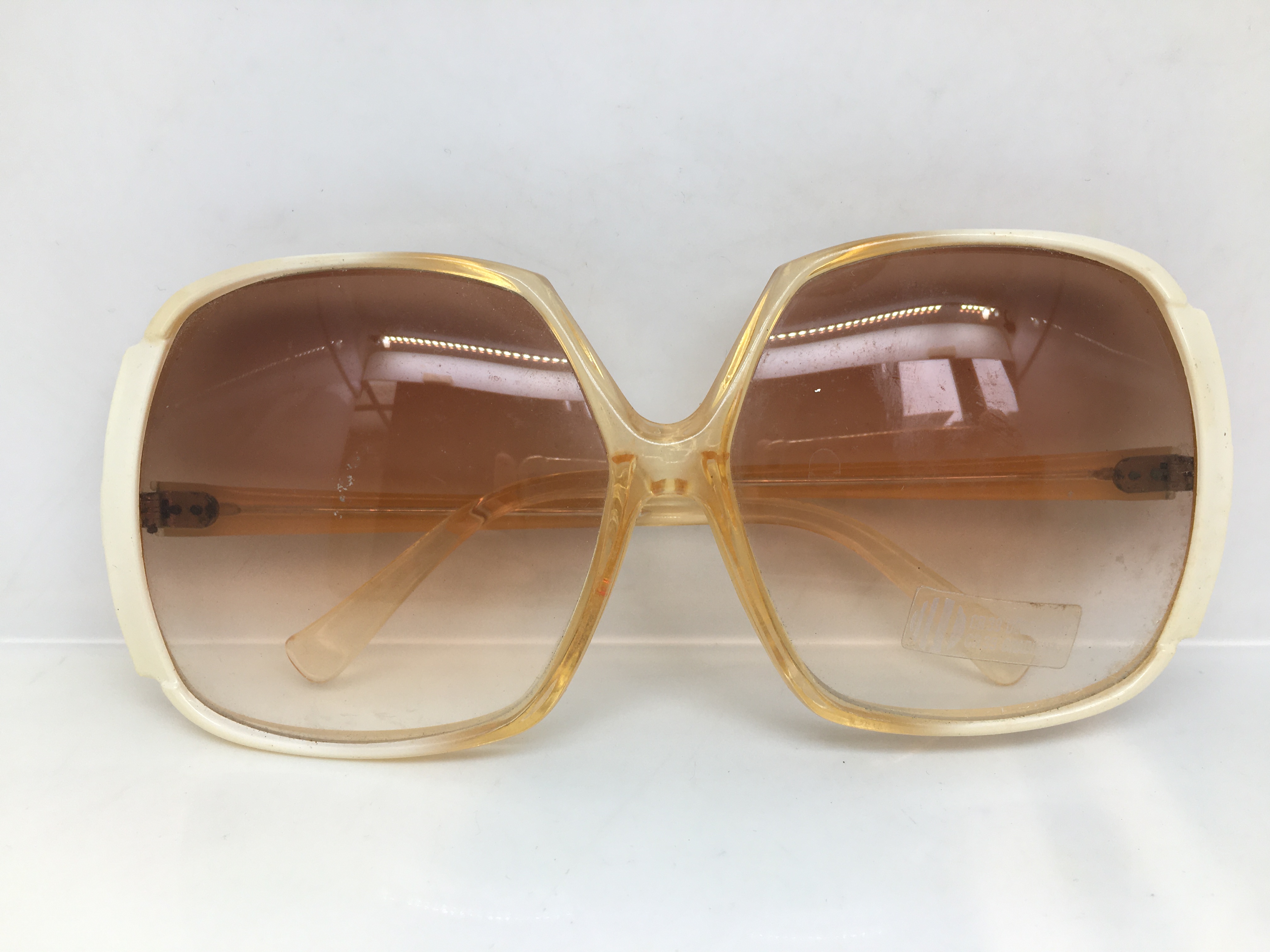 70年代末 NILSON 意大利大框板材眼镜 太阳镜