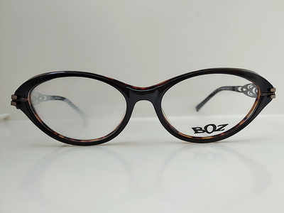 BOZ  PLATINE 1318 女 暗紫色 猫式眼镜 平面镜