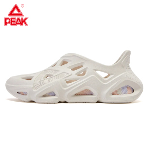 国潮男女太极外穿沙滩户外运动拖鞋 夏季 凉拖 男鞋 匹克态极洞洞鞋