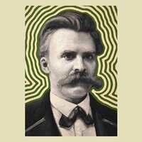 Camus, Nietzsche and Maugham poster wall stickers, famous writers, poets, surrounding dormitories, bedrooms, artistic background wall decorative paintings thumbnail 3