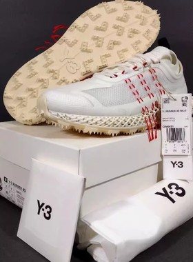 ADIDAS/阿迪达斯 Y-3 4D Runner Y3 山本耀司休闲鞋跑步鞋 GW4451
