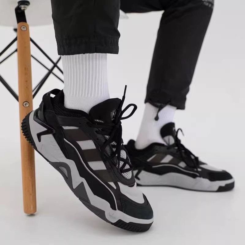 ADIDAS阿迪达斯 三叶草 Niteball 2.0 低帮运动休闲鞋板鞋 GZ3625