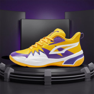 PUMA/彪马 Genetics Basketball Shoes 湖人配色篮球鞋 379905-05