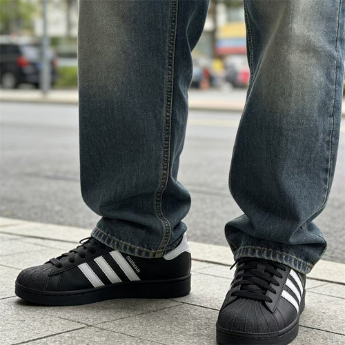Adidas/阿迪达斯 三叶草 Superstar 2 贝壳头低帮休闲板鞋 JH7033