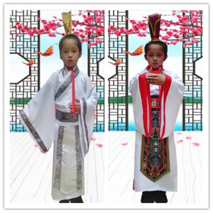 秦王楚王晏子课本话剧演出服饰