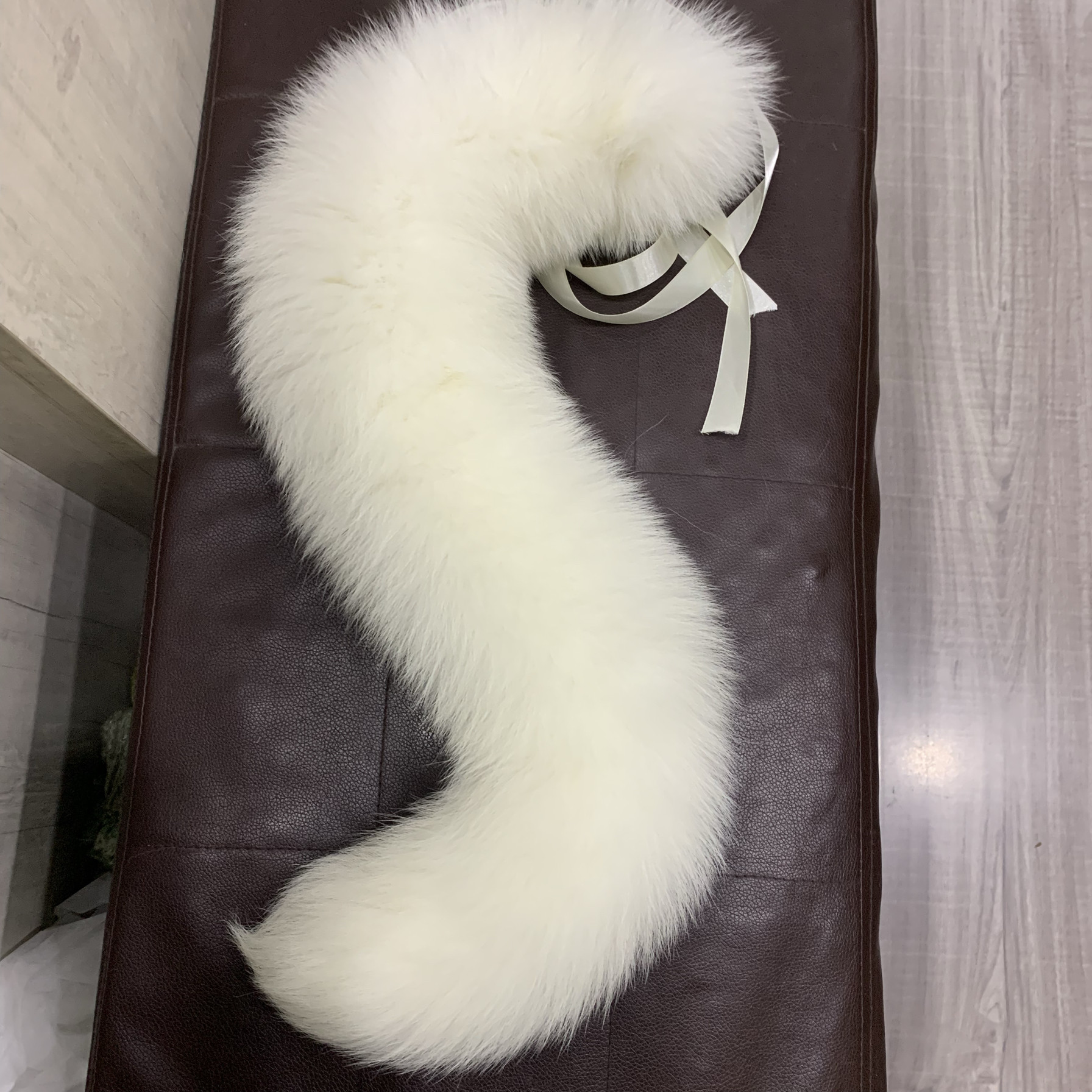 真狐狸尾巴干洗加工好的超大号