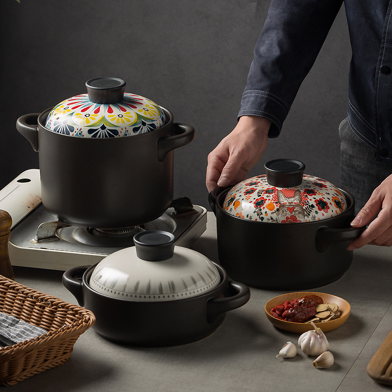 耐高温瓦罐汤煲陶瓷小沙锅