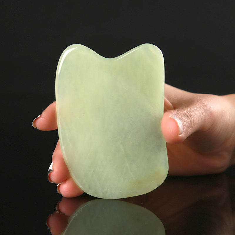 天然玉石刮痧板 面部 身体通用 玉刮痧板套装 按摩保健 手工打磨