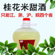 汤山七坊鲜米酒正在发酵生鲜桂花甜米酒南京市直接配送可定制