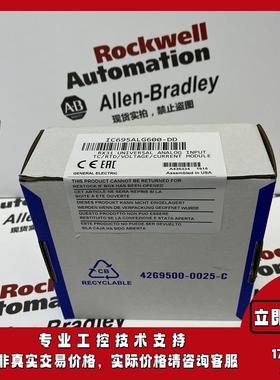 优惠 IC695ALG600-DC RX3i系列的8通道热电偶、电阻、通用模拟输
