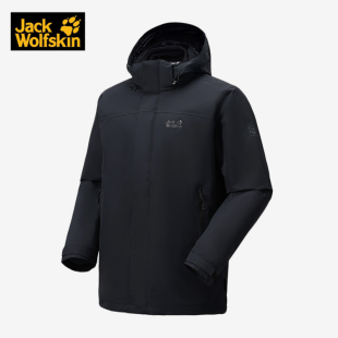 男子户外防风登山冲锋衣 5119351 狼爪正品 JackWolfskin 5118354