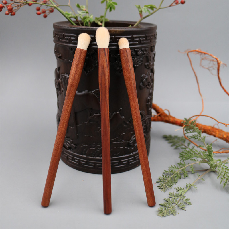 化妆刷三支眼影刷小号软毛便携晕染刷沧州