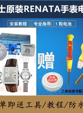瑞士原装RENATA电池型号321/384适用古驰古奇GUCCi手表126.3