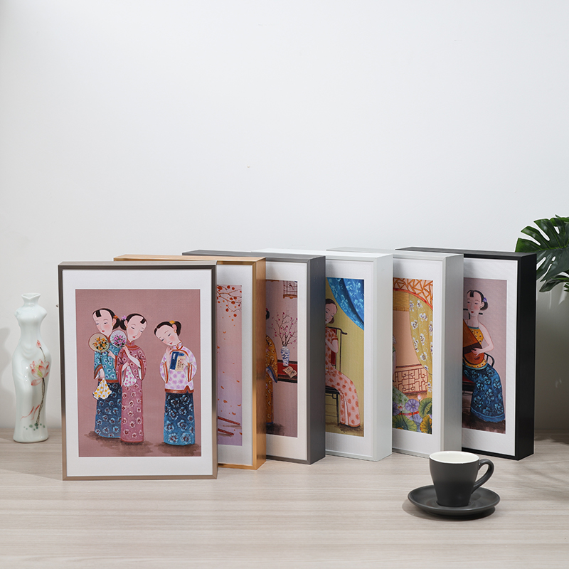 铝合金画框定制尺寸海报框挂墙
