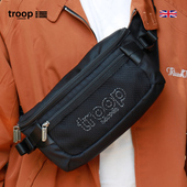 troop胸包男潮牌单肩包男生包包个性 腰包斜挎包新款 小背包潮挎包