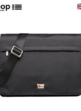 Troop单肩包男休闲斜挎包男士时尚轻便斜肩背包大容量潮男包横款