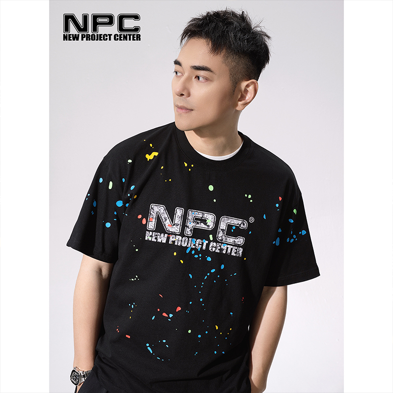 NPC潮牌李晨nic14周年限定短袖