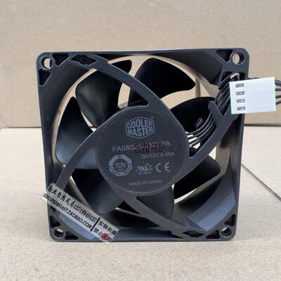 酷冷至尊8CM/厘米风扇FA08025M12LPA 4线PWM 液压静音温控CPU风扇