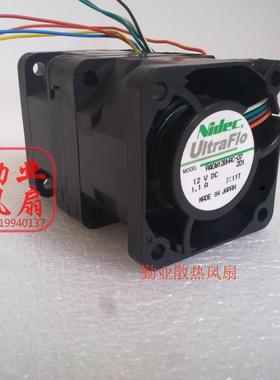 日本NIDEC 4056 12V 1.1A 4CM高转速暴力增压风扇 R40W12BHAC