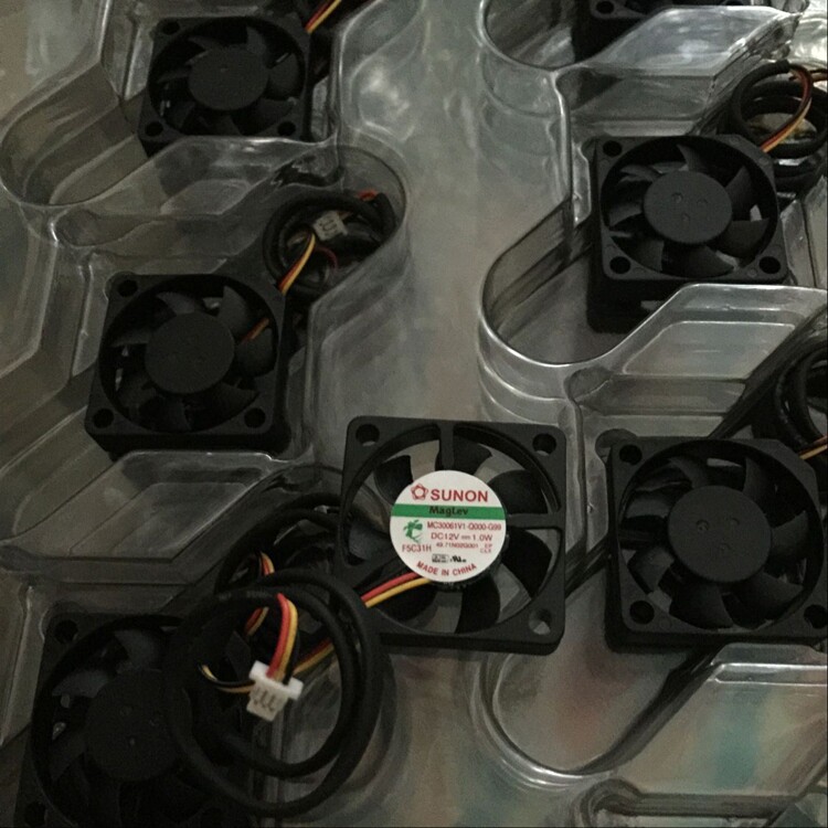 全新建准SUNON 3006 12V 1.0W MC30061V1-Q000-G99 超薄风扇