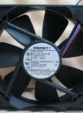 全新原装 PAPST 12025 TYP 4414F/4484F 24V 5W 高端设备散热风扇