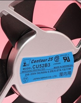 Centautr CU52B3 208-230V 13/11W 12025 原装伺服SERVO散热风扇