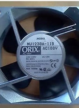 原装日本东方ORIX MU1238A-11B AC100V 120*120*38MM交流散热风扇