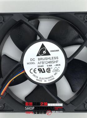 原装AVC AFB1248SHF 12厘米/CM12032 48V 0.35A 双滚珠散热风扇