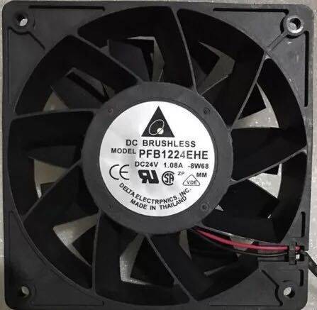 原装台达 PFB1224EHE 12CM 12038 24V 1.08A 变频器30kw风扇
