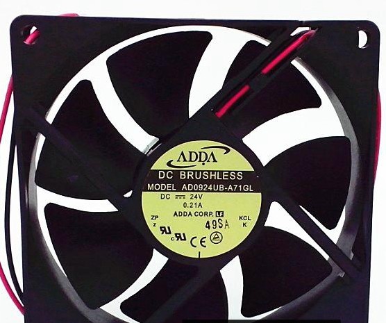 AD0924UB-A71GL原装台湾ADDA风机9225 DC24V双滚珠变频器散热风扇