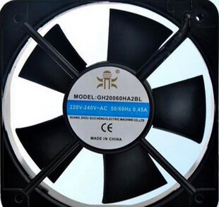 GH20060HA2BL 全新正品 20060 220V 0.45A 交流散热风扇