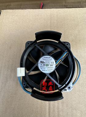 全新 F128025DU DC12V 0.24A CPU英特尔AMD 9225 风扇温控4针PWM