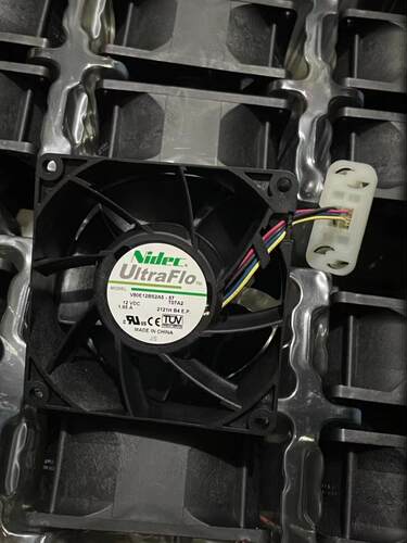 全新Nidec V80E12BS2A5-57 T07A2 8038 12V 1.95A服务器散热风扇