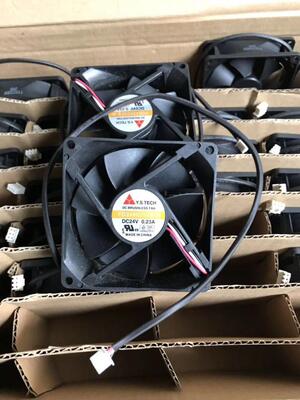 YEN SUN/元山 FD248025EB-N 24V 0.23A 8CM 8025变频器 散热风扇