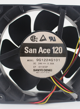 9G1224H101 9G1224H102 9G1224G101 三线 原装日本SANYO 轴流风扇