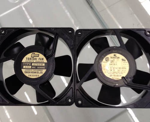 TOBISHI东芝 U4251M-L 12025 220/230V  100V全金属耐高温风扇