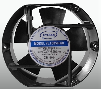 散热风扇 XYLFAN YL15050HBL轴流风机 220V 0.22A