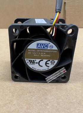 原装AVC 3828 3.8CM/厘米 12V 2.20A 大风量风扇 DBTA0328B2PP058