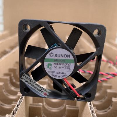 原装SUNON/建准 5010 5CM 12V 2.0W 超静音散热风扇 KDE1205PFVX