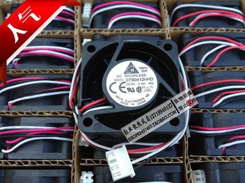 华三H3C 3600 5600交换机S5500台达4020风扇12V 0.15A EFB0412HHD