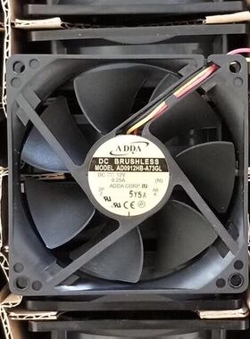 AD0912hb-A73GL 全新ADDA 9025 12V 9厘米大风量机箱电源散热风扇