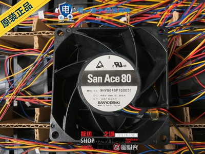全新 9GV0848P1G041 48V 0.84A 8038 散热风扇9GV0848P1G03/G13