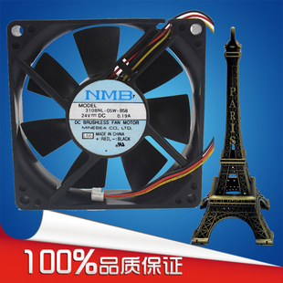 0.19A NMB B59 原装 8CM 变频 05W 3线 3108NL 风扇 B58 8020 24V